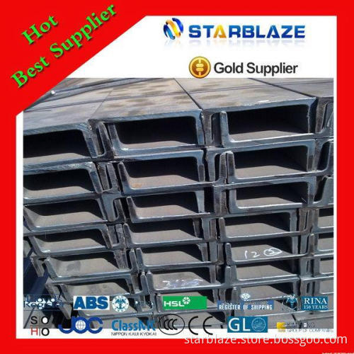 Design Crazy Selling hot rolled ms. u channel steel